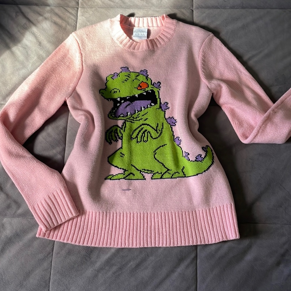 Pink sweater
